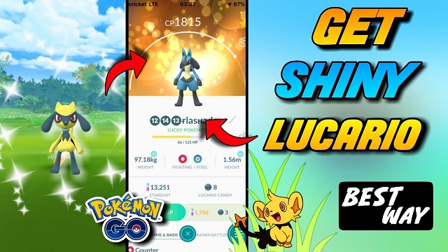 Pokemon GO How to Get Lucario